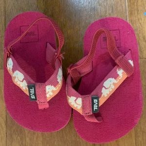 Teva toddler sandals with elephants